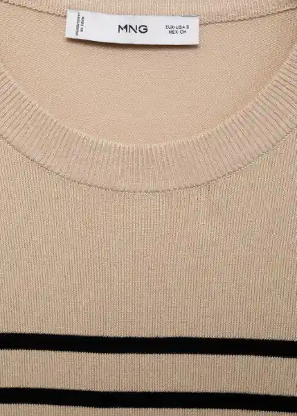 Jersey Basic Camel Talla XS Mujer Mango