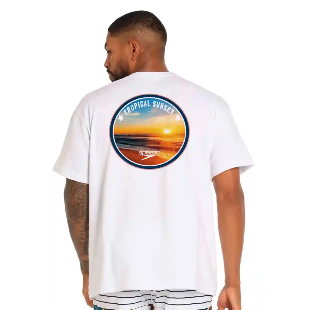 Camiseta Manga Corta Cumberland Blanco-xl