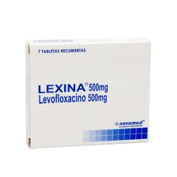 Lexina 500 Mg Tableta Recubierta