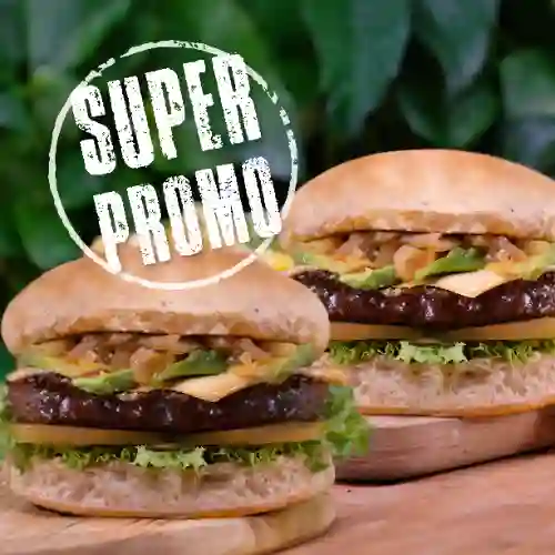 Super Promo 2 Hamburguesas Especial