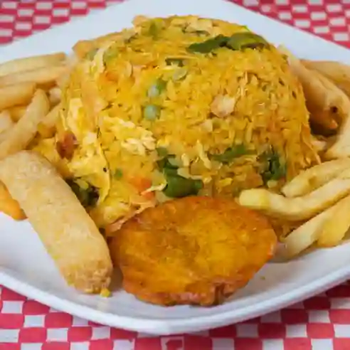 Mini Arroz con Pollo