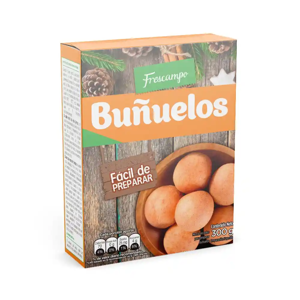 Frescampo Mezcla En Polvo Para Bunuelos