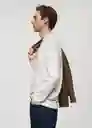 Camiseta Gareth Blanco Talla L Hombre Mango