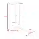 Rta Closet Austral Duna-Blanco 180 x 90 x 47 cm