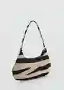 Bolso P Phoebe Negro Talla 99 Mujer Mango