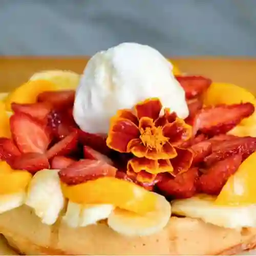 Waffle Frutos Del Bosque