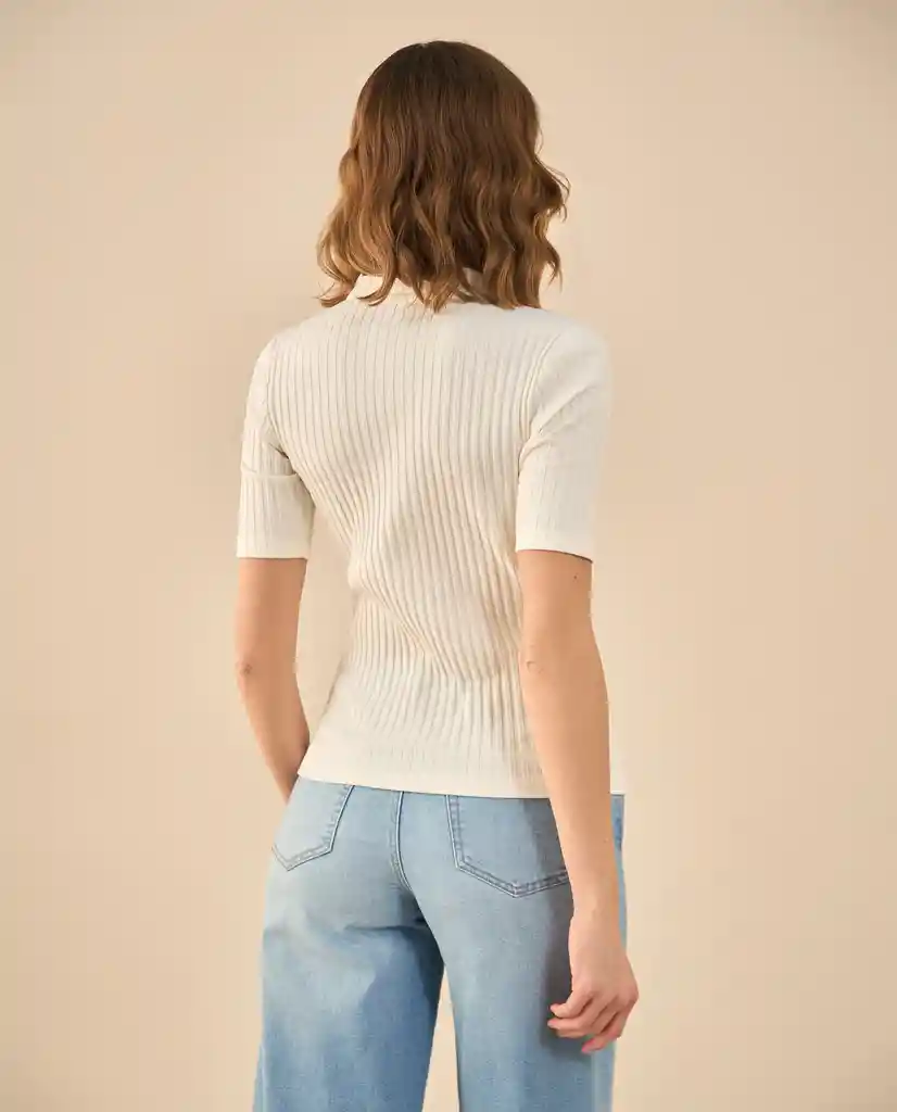 Camiseta Blanco Celaje Claro Talla S 602G020 Esprit