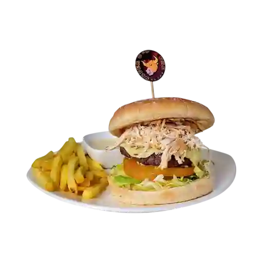 Hamburguesa con Pollo