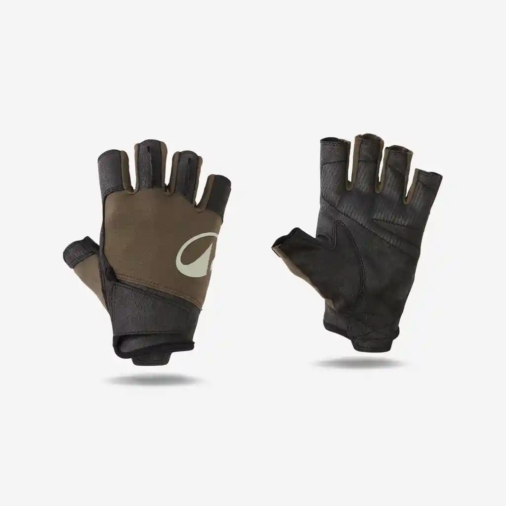 Guantes de Musculación Resistentes Corength - Verde Negro