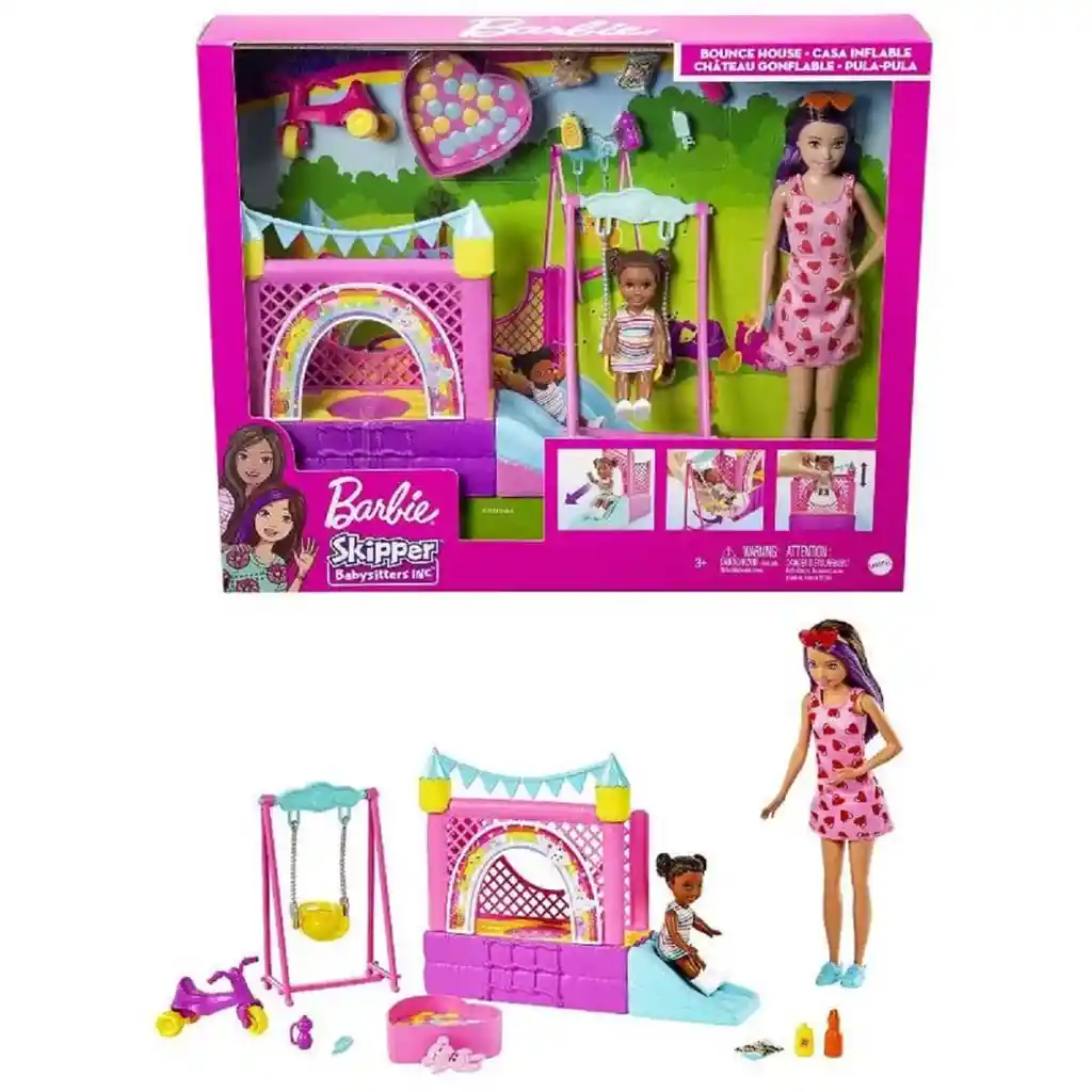 Mega Bloks Muñeca Babysitter Parque Juegos