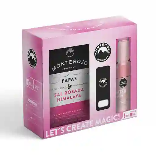 Monte Rojo Papas Sal Rosada Himalaya Bebida Gas