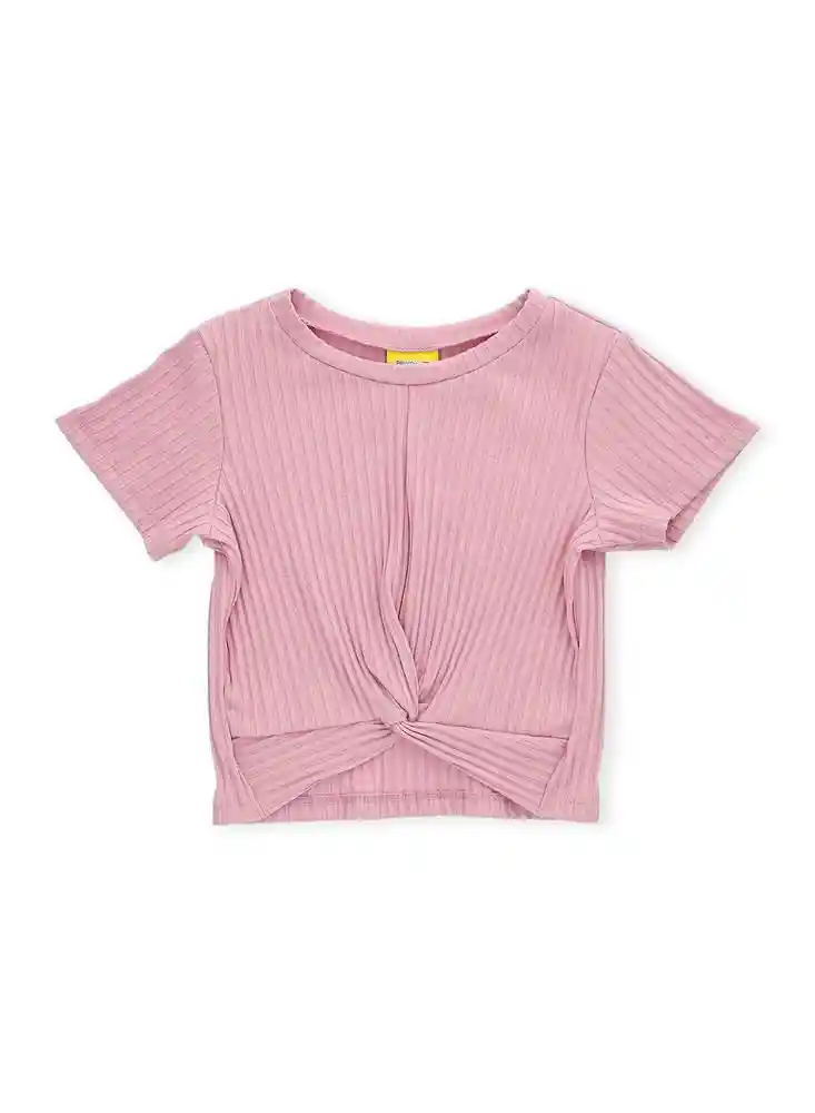 Camiseta Mc 5t-rosado