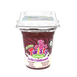 Gelatina Twisty Mora Con Leche Condensada x 140 g