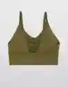 Top Deportivo Aerie Verde Talla Medium American Eagle 26981062