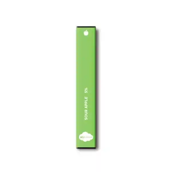 Glu Cloud Vaporizador Desechable Slim Sour Apple 5%