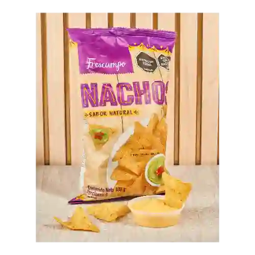 Nachos con Queso Cheddar