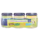 Compotas GERBER frutas 3 Unds x 339g