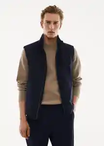Chaleco Nadast Navy Talla M Hombre Mango