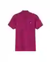 Camiseta Polo Muscle Masculino Morado Talla L 192432 Chevignon