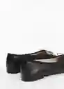 Zapatos Selli Mujer Negro Talla 40 Mango