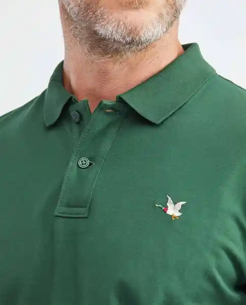 Camiseta Polo Verde Denso Ultraoscuro Talla XXL Chevignon