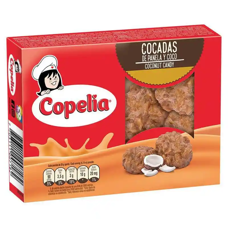 Copelia Cocadas de Panela y Coco