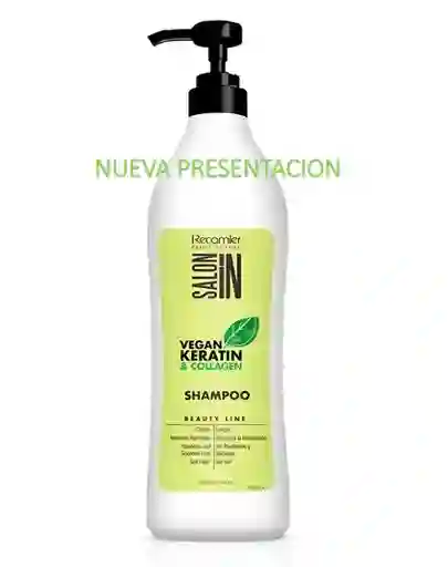 Salon In Shampoo Profesional con Keratina y Colágeno