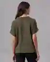 Camisa Mujer Verde M G19F104_VER190309 Rifle
