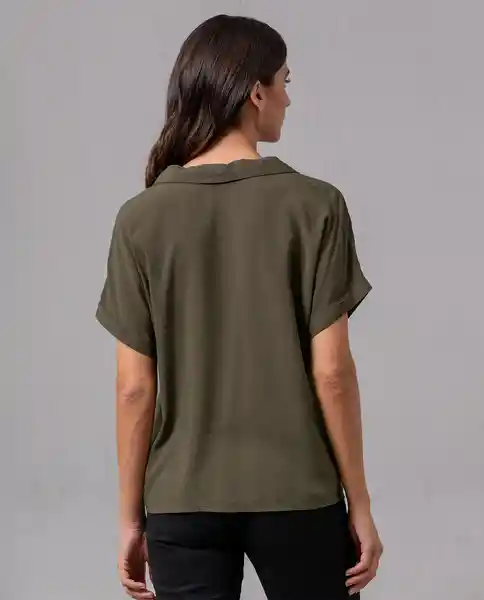 Camisa Mujer Verde M G19F104_VER190309 Rifle