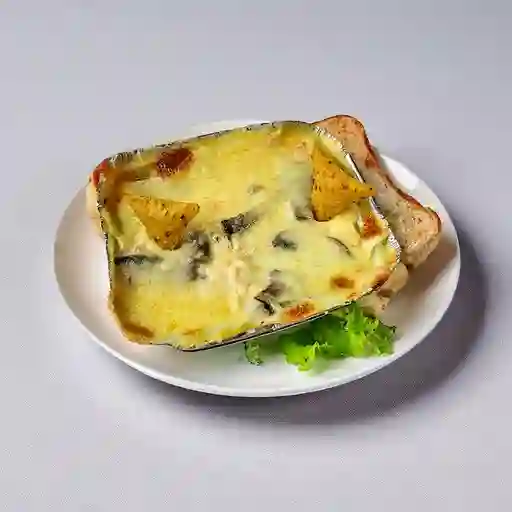 Lasaña Pollo y Champiñón