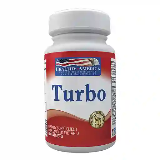  HEALTHY AMERICA Suplemento Dietario Turbo