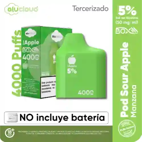 Glucloud Sour Apple Box Pod