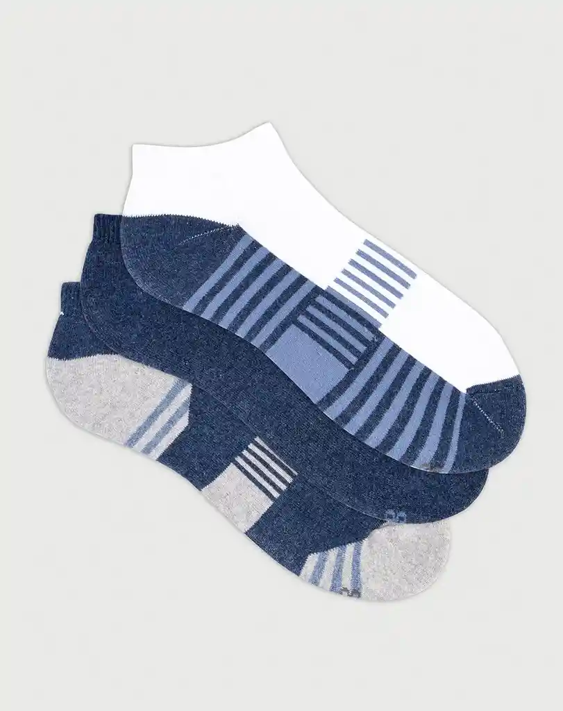 Media Tobillera Masculino Juka X3 Gef Talla 10-12