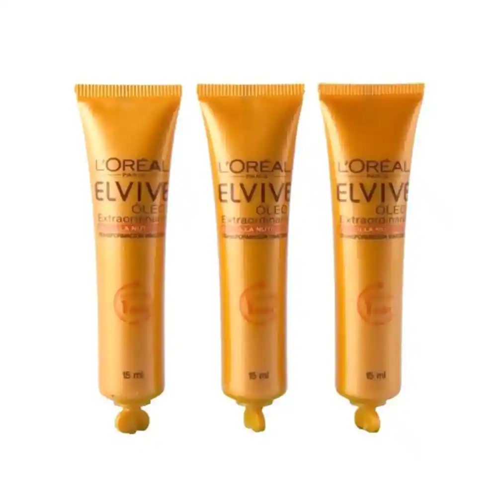 Elvive Ampolletas Capilares Nutrición Óleo Extraordinario
