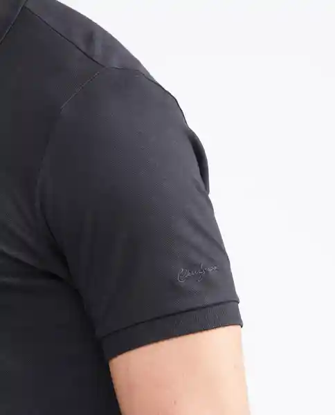 Camiseta Polo Knob Piece Negro Sombrío Ultraoscuro S Chevignon