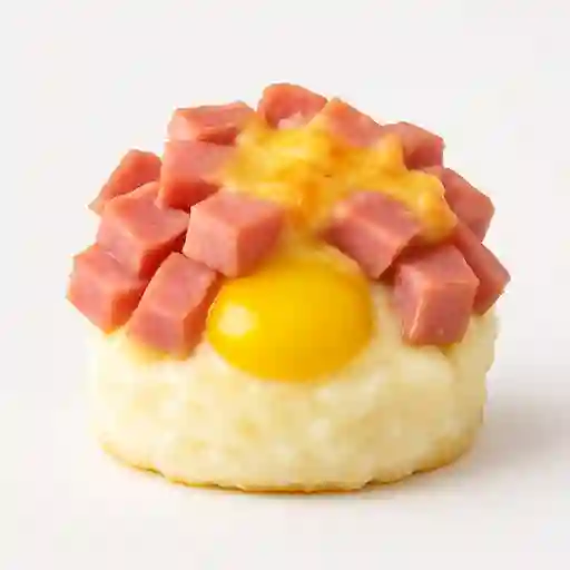 Huevo con Jamón y Queso