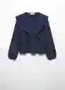 Blusa Laura Navy Talla 09 Niña Mango