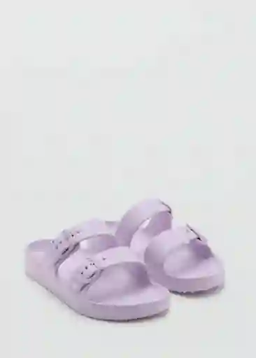 Chancla Pau Malva Talla 37 Niñas Mango