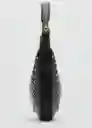 Bolso M Serrat Negro Talla 99 Mujer Mango