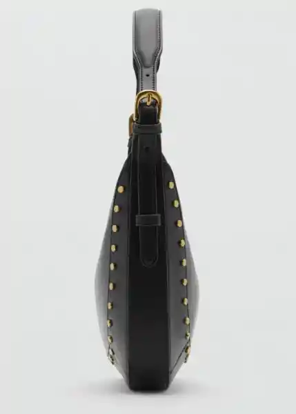 Bolso M Serrat Negro Talla 99 Mujer Mango