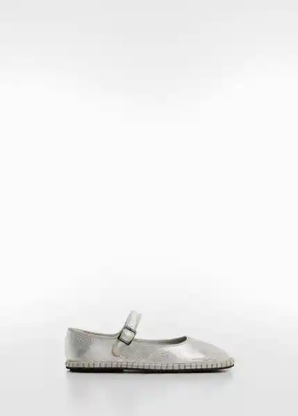 Zapatos Geryp Plata Talla 41 Niñas Mango