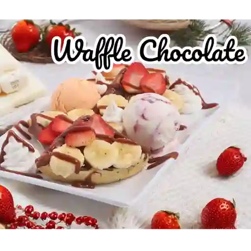 Waffle chocolate
