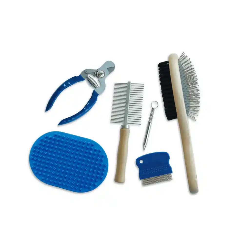 Grooming Set Black And Blue