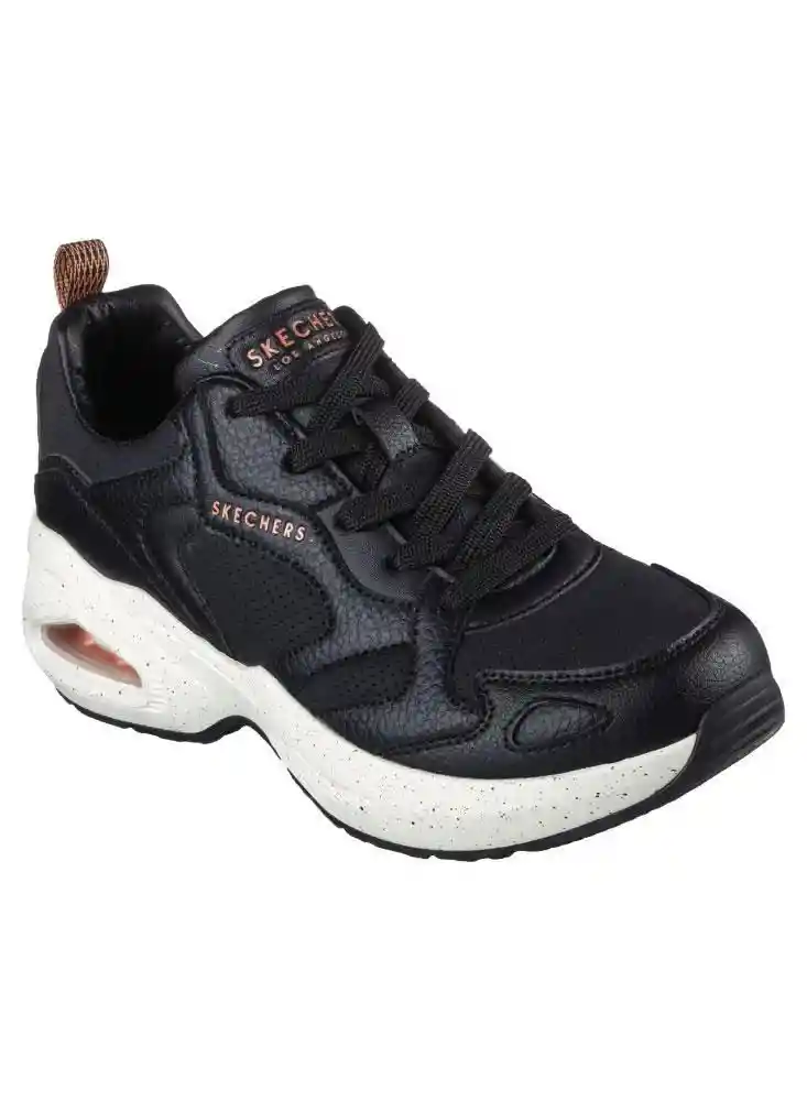 Skechers Tenis Mujer Uno Out Street Negro 9