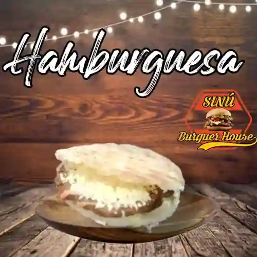 Arepa Hamburguesa
