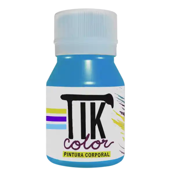 Tikcolor Maquillaje Artístico Fluor Azul 30 mL C18