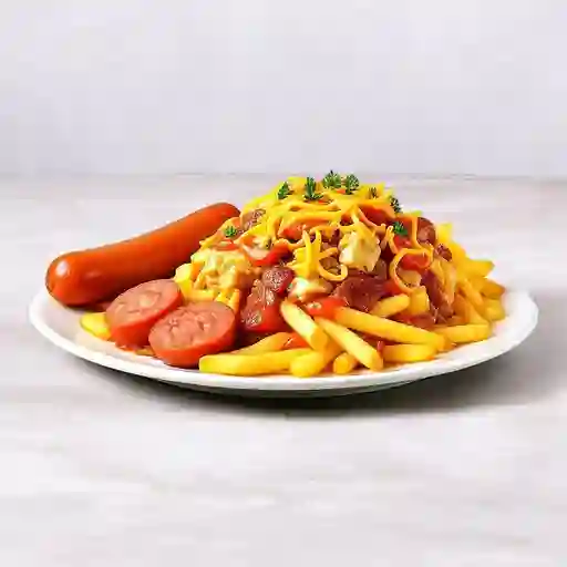 Salchipapas Serafo Chorizo Combinado Especial