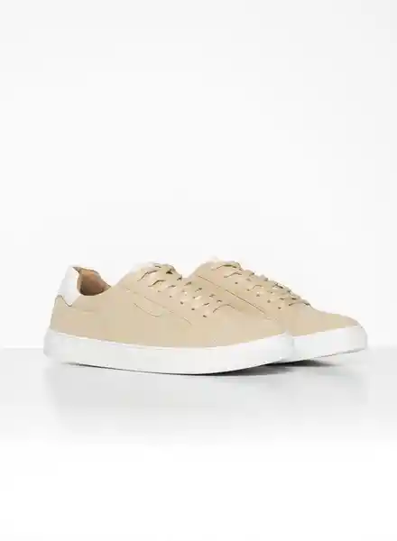 Kenneth Cole Tenis Casual Hombre Beige Talla 43