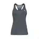 Under Armour Polera hg Racer Tank Gris Mujer Talla XS