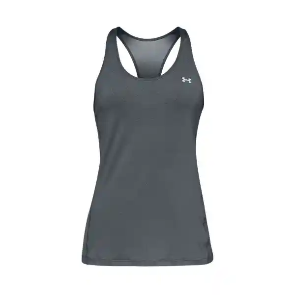 Under Armour Polera hg Racer Tank Gris Mujer Talla XS